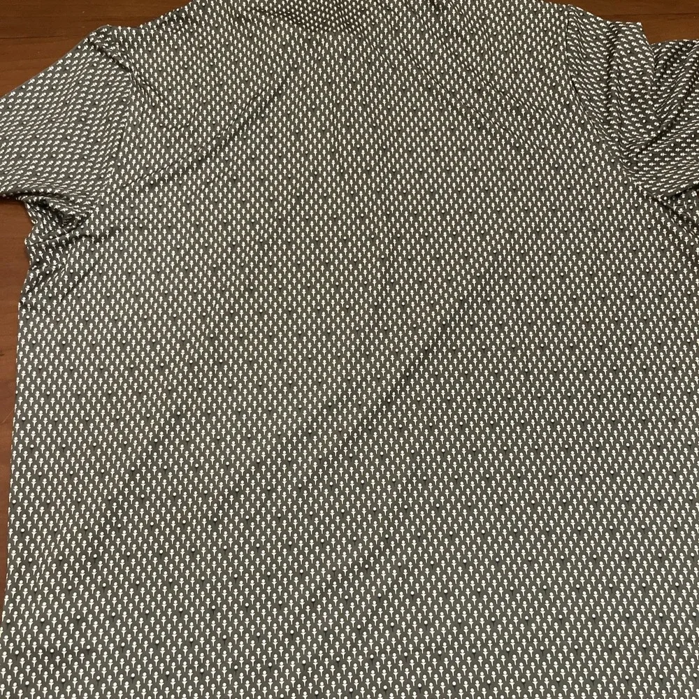 RLX Ralph Lauren Golf Polo Men's XL Green Tee Print Performance Wicking New